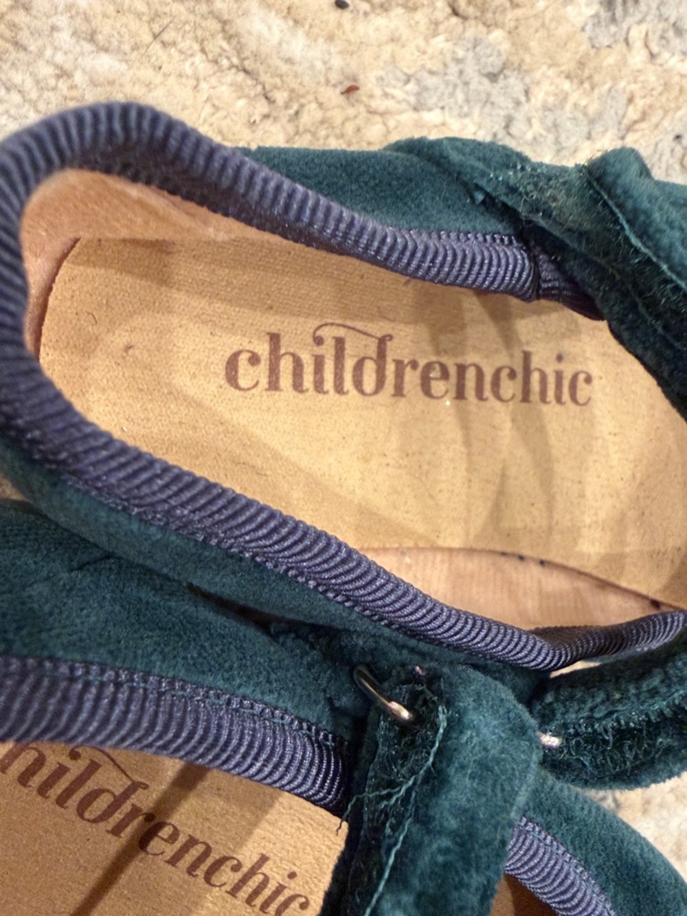 Childrenchic Mary Jane Flats with Hook and Loop Straps Size 21 - Picture 6 of 10